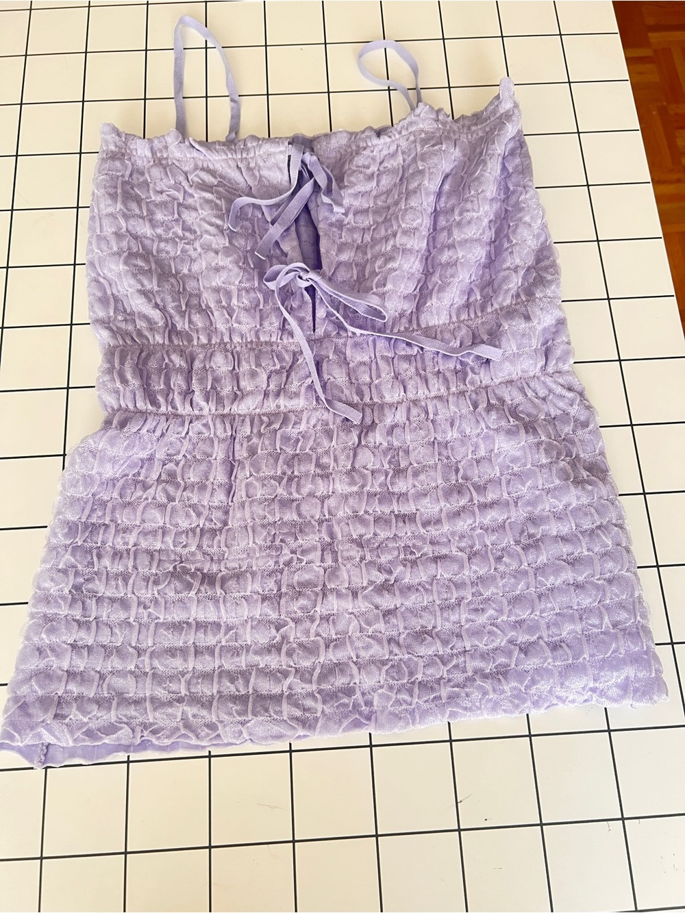 Zara Textured Camisole in Mauve Size Small Like New
